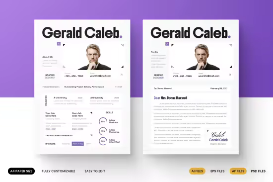 EE - Purple Modern CV Resume HP2LXD6
