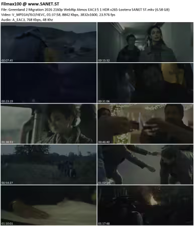 Greenland 2 Migration 2026 2160p WebRip Atmos EAC3 5 1 HDR x265-Lootera