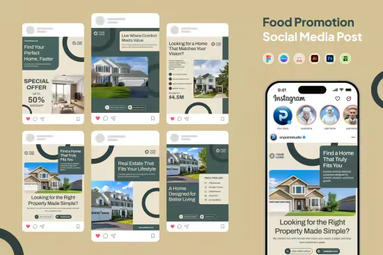 EE - Real Estate Social Media Post Instagram Carousel SDYXK3X