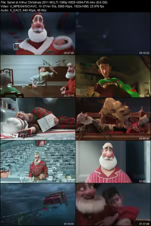 Arthur Christmas 2011 MULTi 1080p WEB H264-FW