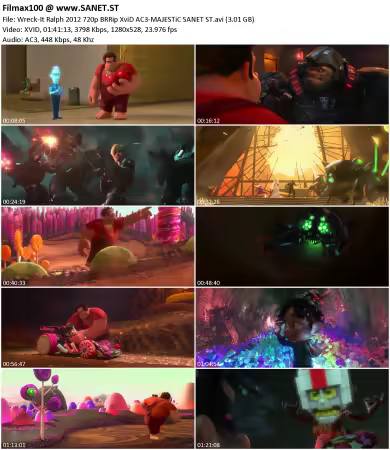 Wreck-It Ralph 2012 720p BRRip XviD AC3-MAJESTiC