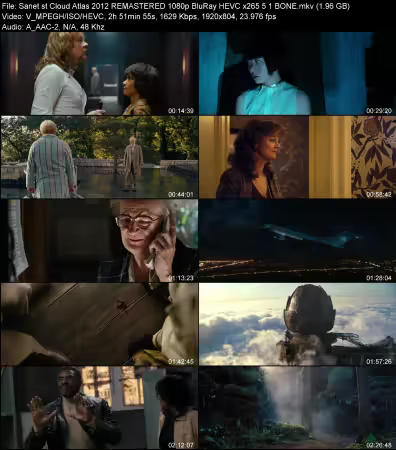 Cloud Atlas 2012 REMASTERED 1080p BluRay HEVC x265 5.1 BONE