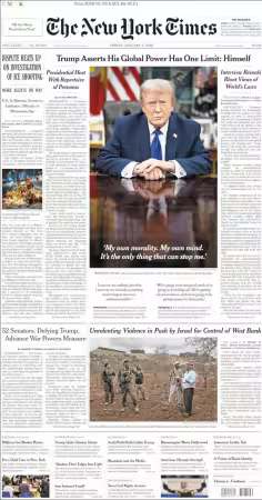 The New York Times - January 09, 2026