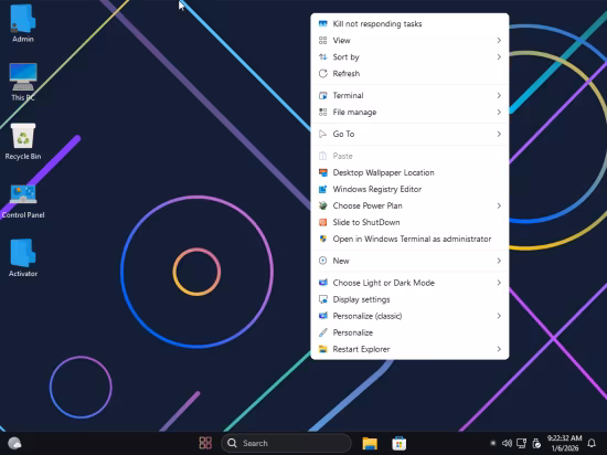 Windows 11 Pro 25H2 Build 26200.7462 Fluent Edition
