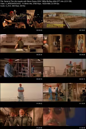 The Life Aquatic with Steve Zissou 2004 1080p BluRay x264-OFT