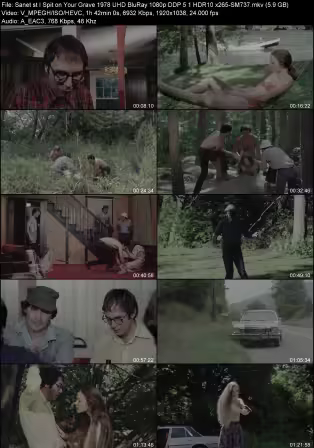 I Spit on Your Grave 1978 UHD BluRay 1080p DDP 5.1 HDR10 x265-SM737