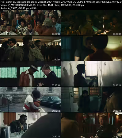 Judas and the Black Messiah 2021 1080p MAX WEB-DL DDP 5.1 Atmos H265-HDSWEB