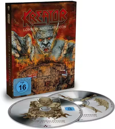 Kreator - London Apocalypticon - Live at the Roundhouse (2020) Blu-ray