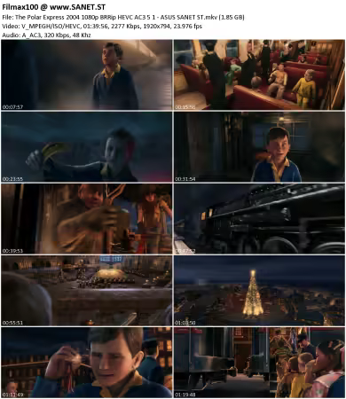 The Polar Express 2004 1080p BRRip HEVC AC3 5.1 - ASUS