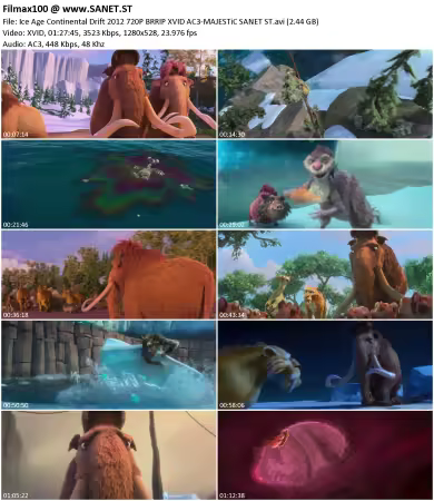 Ice Age Continental Drift 2012 720P BRRIP XVID AC3-MAJESTiC