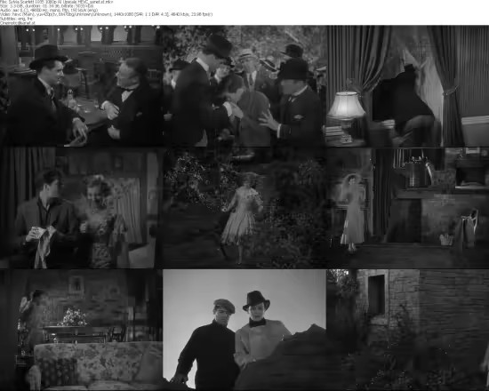 Sylvia Scarlett 1935 1080p AI Upscale HEVC