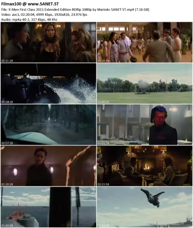 X-Men First Class 2011 Extended Edition BDRip 1080p by Martokc