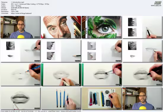 Drawing a Realistic Mouth with Graphite