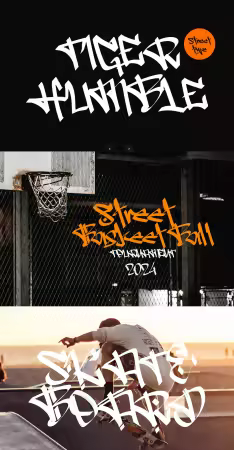 EE - Tiger Humble - Graffiti Font M6V4RYM