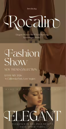 EE - Rocalin Elegant Modern Serif Font DZTKBU9