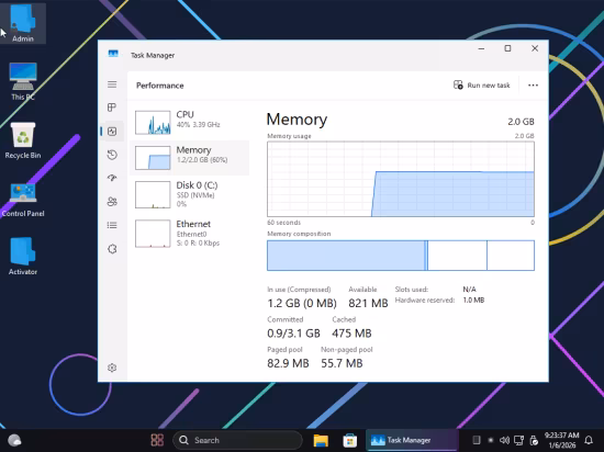 Windows 11 Pro 25H2 Build 26200.7462 Fluent Edition
