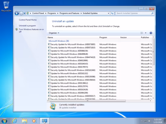 Windows 7 Ultimate SP1 Multilingual Preactivated January 2026