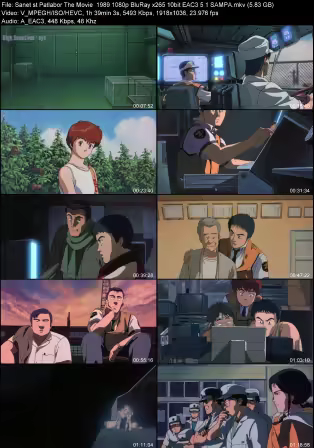 Patlabor The Movie 1989 1080p BluRay x265 10bit EAC3 5.1 SAMPA