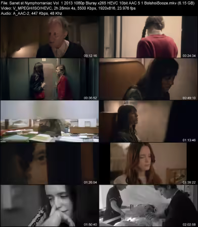 Nymphomaniac Vol. 1 2013 1080p Bluray x265 HEVC 10bit AAC 5.1 BolshoiBooze