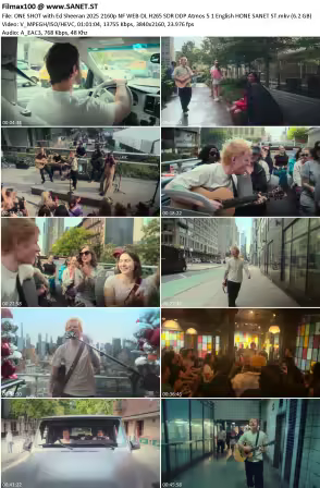 ONE SHOT with Ed Sheeran 2025 2160p NF WEB-DL H265 SDR DDP Atmos 5.1 English HONE