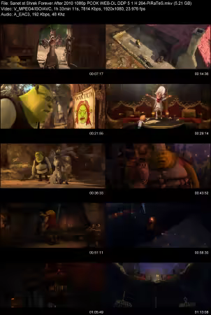 Shrek Forever After 2010 1080p PCOK WEB-DL DDP 5.1 H264-PiRaTeS