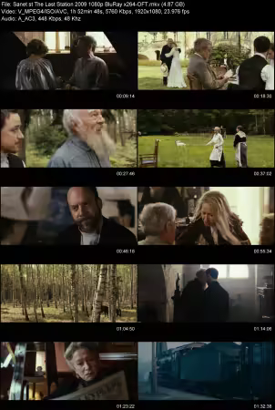 The Last Station 2009 1080p BluRay x264-OFT