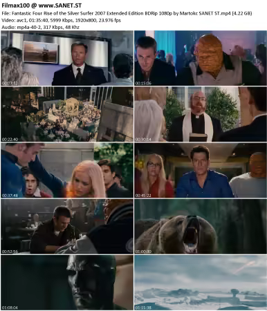 Fantastic Four Rise of the Silver Surfer 2007 Extended Edition BDRip 1080p by Martokc