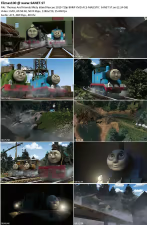 Thomas And Friends Misty Island Rescue 2010 720p BRRiP XViD AC3-MAJESTiC
