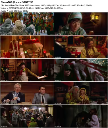 Santa Claus The Movie 1985 Remastered 1080p BRRip HEVC AC3 2.0 - ASUS
