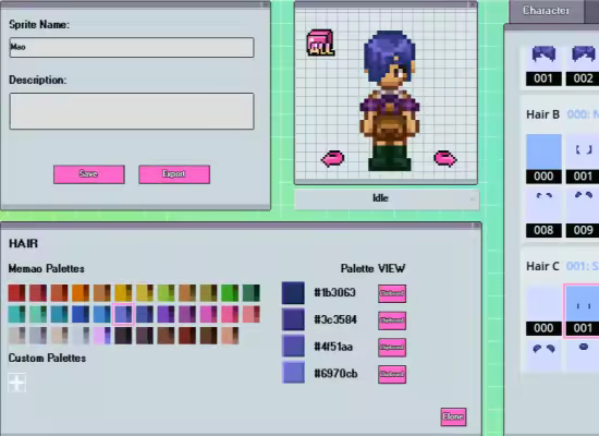 Sleeping Robot Games Memao Sprite Sheet Creator 1.2.2 macOS