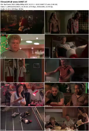 Bad Santa 2003 1080p BRRip HEVC AC3 5.1 - ASUS
