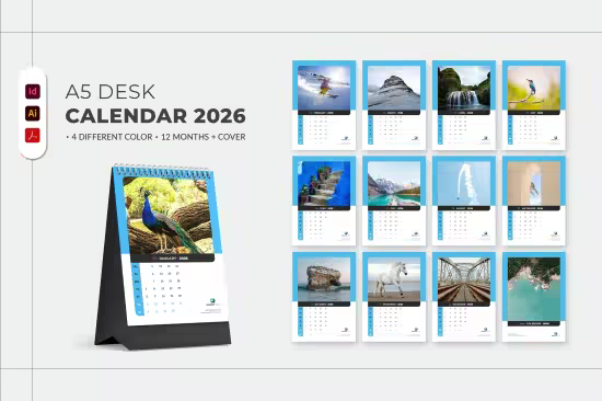 EE - Desk Calendar 2026 X8AK2GY