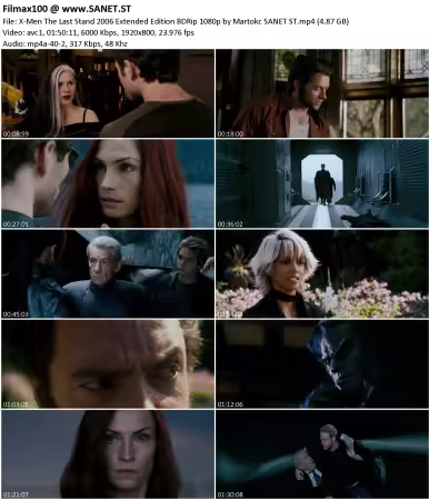 X-Men The Last Stand 2006 Extended Edition BDRip 1080p by Martokc