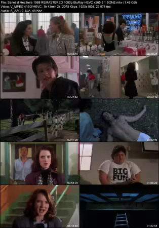 Heathers 1988 REMASTERED 1080p BluRay HEVC x265 5.1 BONE