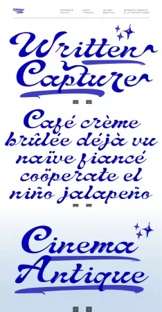 EE - Written Capture - Expressive Display Script 4LLJYDX