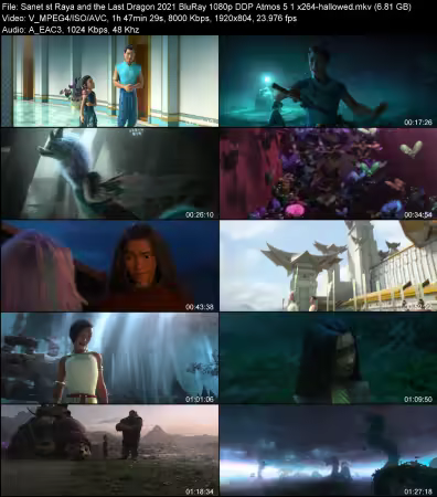 Raya and the Last Dragon 2021 BluRay 1080p DDP Atmos 5.1 x264-hallowed