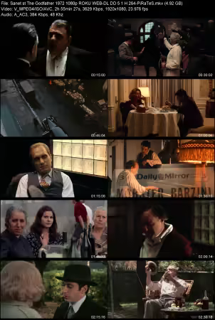 The Godfather 1972 1080p ROKU WEB-DL DD 5.1 H264-PiRaTeS
