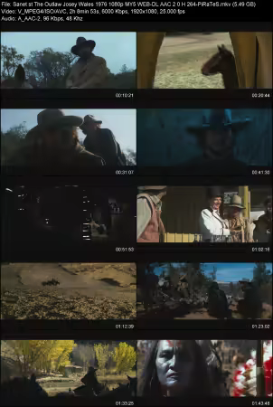 The Outlaw Josey Wales 1976 1080p MY5 WEB-DL AAC 2.0 H264-PiRaTeS
