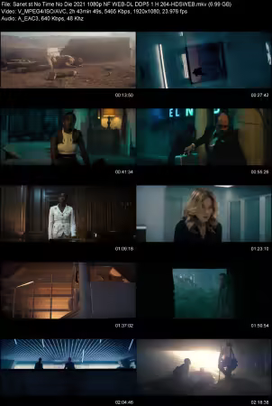 No Time No Die 2021 1080p NF WEB-DL DDP 5.1 H264-HDSWEB