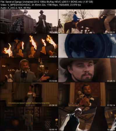 Django Unchained 2012 1080p BluRay HEVC x265 5.1 BONE