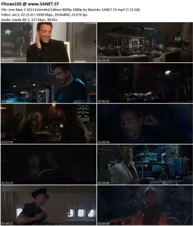 Iron Man 3 2013 Extended Edition BDRip 1080p by Martokc