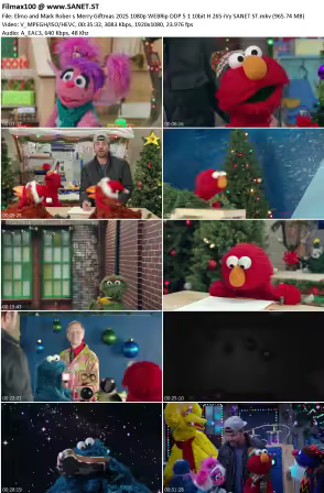 Elmo and Mark Rober s Merry Giftmas 2025 1080p WEBRip DDP 5.1 10bit H265-iVy