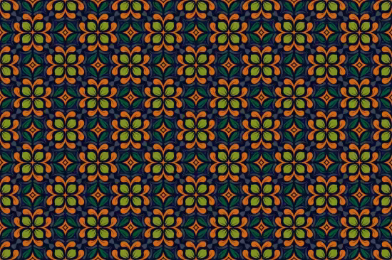 EE - Flower Abstract Seamless Pattern 8HY825Y