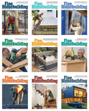 Fine Homebuilding Magazine - Full Year 2025 Collection