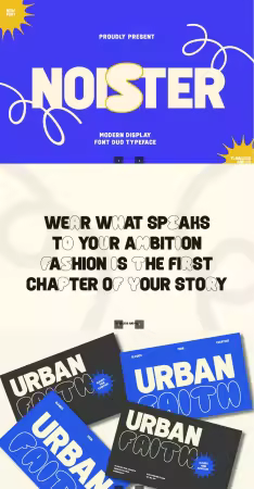EE - Display Noister Font YWSGSX5