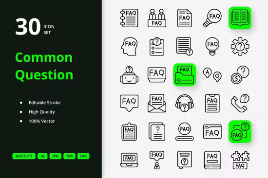 EE - Common Question Icons 7A45HH9