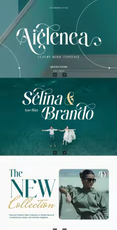 EE - Aielenea - Luxury Ligatures Serif New Year XNS7JTZ