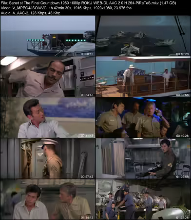 The Final Countdown 1980 1080p ROKU WEB-DL AAC 2.0 H264-PiRaTeS