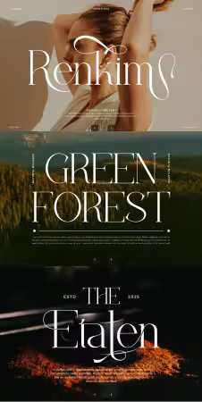 EE - Rankim || Modern Classy Serif Font D2ERU97