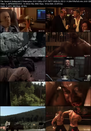 Undisputed 3 Redemption 2010 1080p ATVP PMTP WEB-DL DD 5.1 H264-PiRaTeS